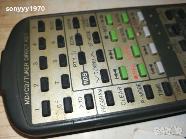 SHARP REMOTE-AUDIO ВНОС SWISS 2312231818, снимка 5 - Ресийвъри, усилватели, смесителни пултове - 43526940