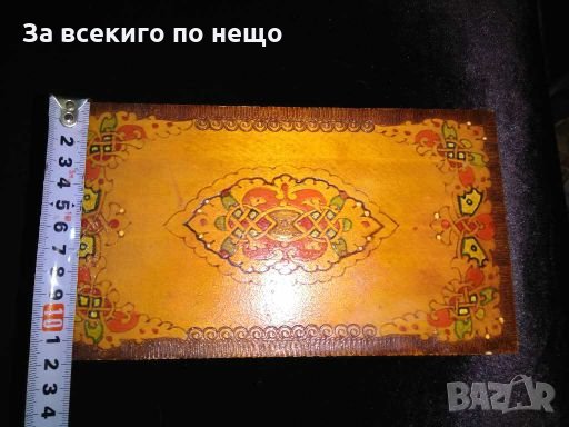 Стара, дървена, колекционерска кутия за бижута., снимка 5 - Колекции - 27640303