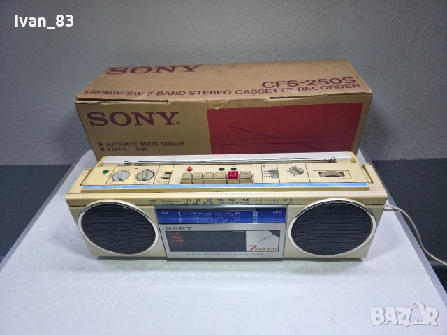 Радиокасетофон Sony cfs 250s
