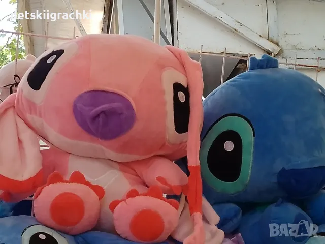 Стич плюшени играчки - разнообразие  син,розов лилав , снимка 2 - Плюшени играчки - 47707117