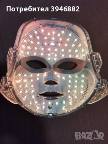 Led маска за лице със светлинна терапия, 7 цвята светлина, снимка 6 - Други - 43822709