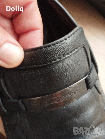 Мъжки обувки тип мокасини D&G, снимка 5 - Официални обувки - 51544388