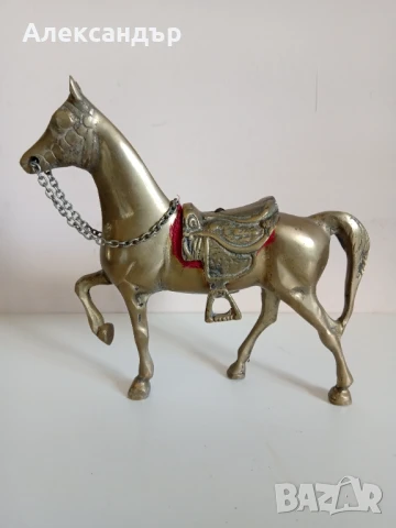 Бронзова статуетка, снимка 2 - Статуетки - 50494853