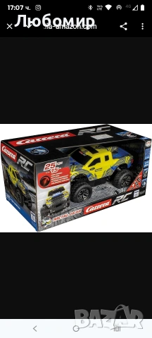 Carrera RC Ford F-150 Raptor I Камион с дистанционно управление възрастни 1:18 25 км