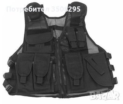 ВИСОКОКАЧЕСТВЕНА олекотена тактическа полицейска (военна) жилетка