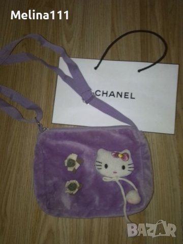 Чанта пухена hello kitty'