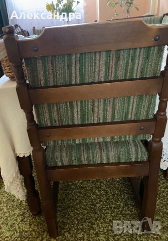 Кухненско обзавеждане  от масивна дървесина с фрезовани елементи, снимка 7 - Маси - 43732654