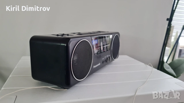 Panasonic RC-X210 – стерео радио с часовник и аларма, снимка 5 - Радиокасетофони, транзистори - 53175092