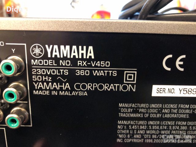 Yamaha RX-V450, снимка 10 - Аудиосистеми - 33039938