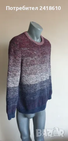 Hugo Boss Arduage Cotton Knit Мens Size XL ОРИГИНАЛ! Мъжки Памучен Пуловер!, снимка 3 - Пуловери - 48602654