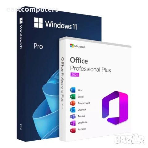 Инсталиране на оригинален лицензиран Windows 11 Pro + лицензиран MS Office 2024 Pro