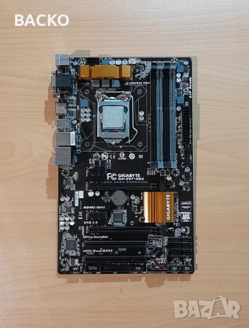 Комплект дъно и процесор с охлаждане, снимка 2 - Дънни платки - 52787741