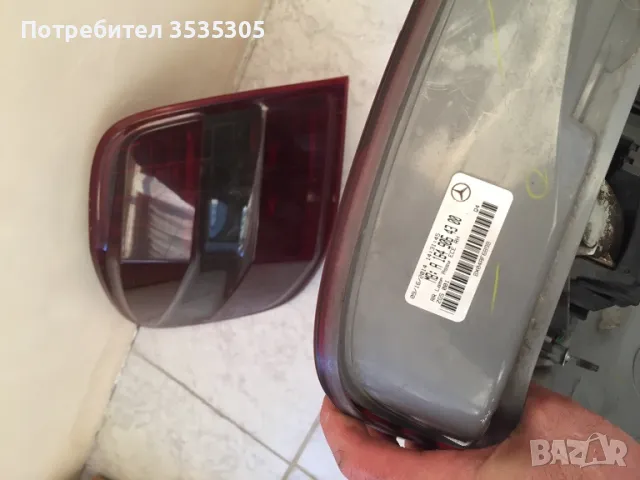 Кристални тунинг лед затъмнени стопове за Мерцедес ML W164 ,Mercedes МЛ Оригинални AMG стопове , снимка 7 - Аксесоари и консумативи - 50225223