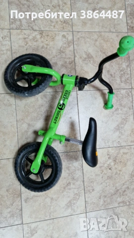Chicco First Bike Green Rocket