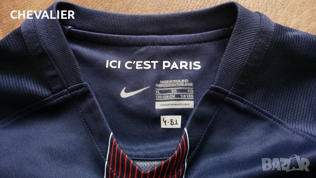 NIKE PARIS SAINT GERMAIN Размер 122-128 см / 7-8 години оригинална детска тениска 4-51, снимка 12 - Детски тениски и потници - 37968901