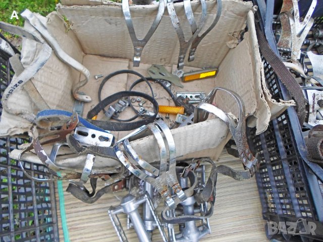 Шосейни ретро педали, снимка 14 - Части за велосипеди - 32702281