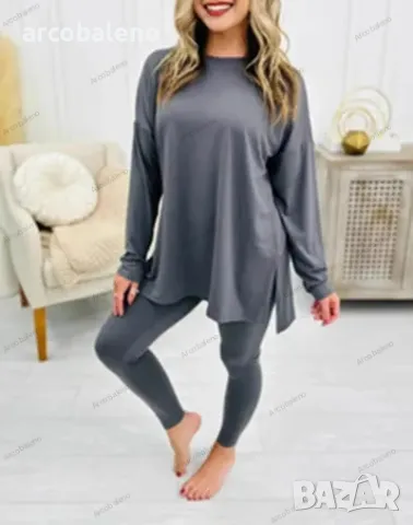 Моден дамски комплект от две части, 8цвята , снимка 5 - Комплекти - 47865427