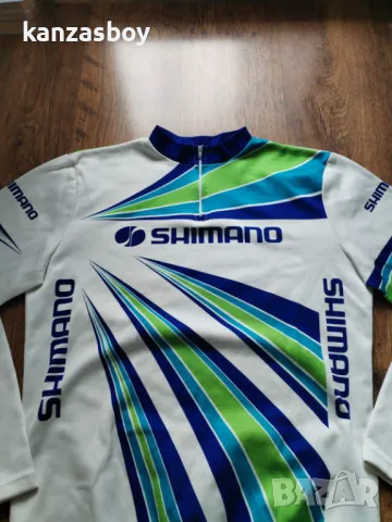 shimano cyclist jersey old school - мъжко ретро джърси Л, снимка 3 - Други - 49496874