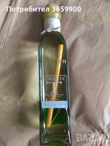 Олио за вана,зелен чай, снимка 1