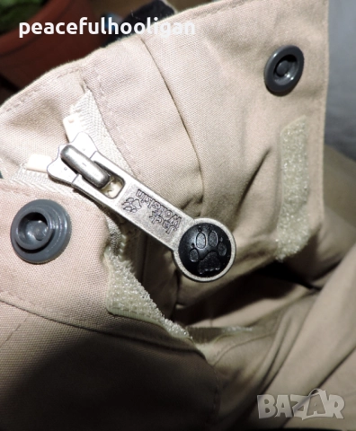 JACK WOLFSKIN Mens Outdoor Full Zipped Lined Beige Jacket UK 44/46 2XL, снимка 15 - Якета - 52671088