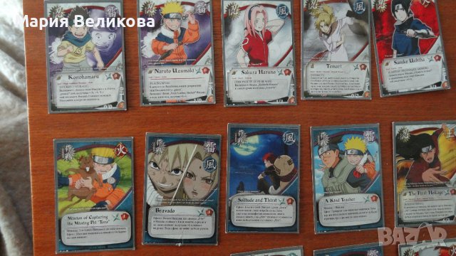 Naruto КАРТИ ЗА ИГРА, снимка 7 - Карти за игра - 38157017