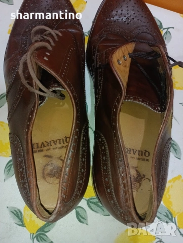 Quarvif N 46 кожени обувки , снимка 4 - Официални обувки - 53375814