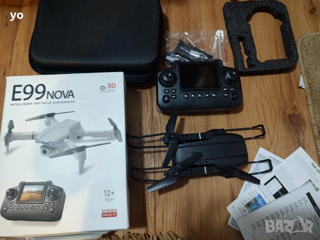 Нов дрон Е99 Nova, снимка 2 - Дронове и аксесоари - 52957206