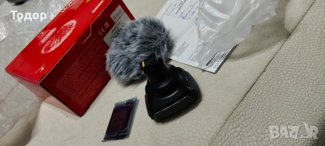 Микрофон Canon SM-V1 , снимка 2 - Фотоапарати - 53478833