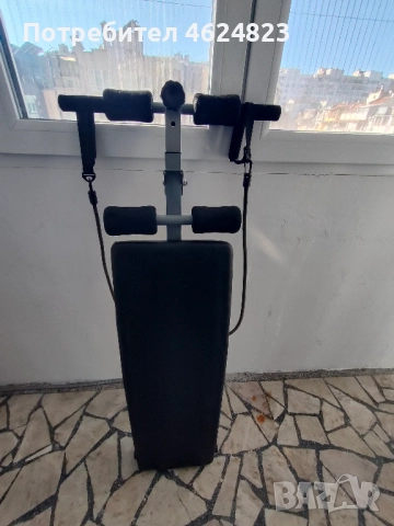 Лежанка за коремни преси + ластици + 2 гири, снимка 8 - Фитнес уреди - 52159313