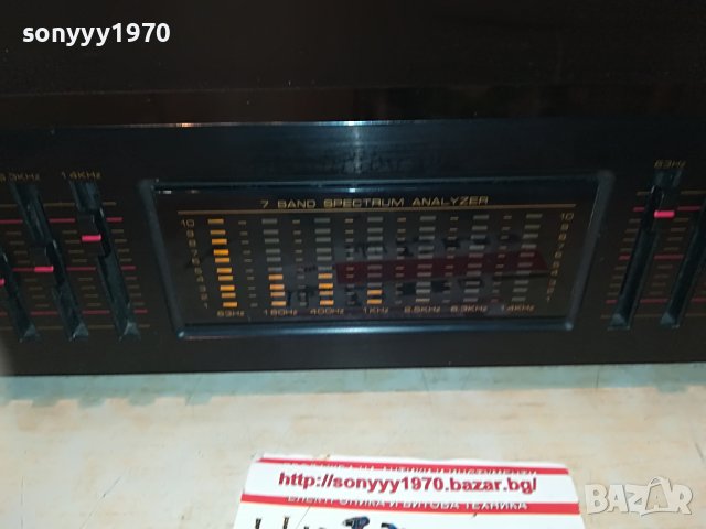 ПОРЪЧАН-SOUNDWAVE Q-1100 EQUALIZER-ВНОС SWISS 2009221125, снимка 4 - Ресийвъри, усилватели, смесителни пултове - 38059216