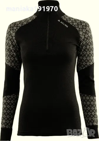 Aclima Women's DesignWool Glitre Mockneck Alm (М) дамска термо блуза мерино 100% Merino Wo, снимка 1 - Спортни екипи - 48351814