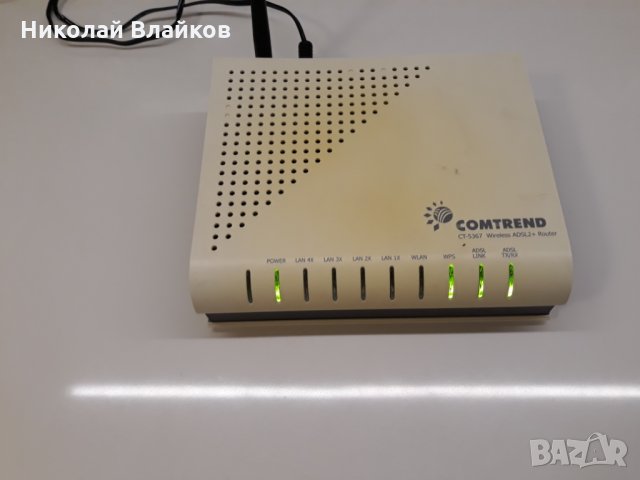 Продавам Comtrend CT-6357  ADSL- рутер / модем, снимка 2 - Рутери - 27171553
