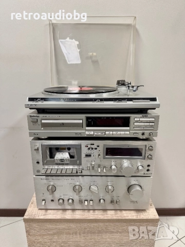 🔊Висок клас аудио система Technics - Усилвател, триглав дек, CD и грамофон + опция тонколони🔊, снимка 2 - Аудиосистеми - 52490293