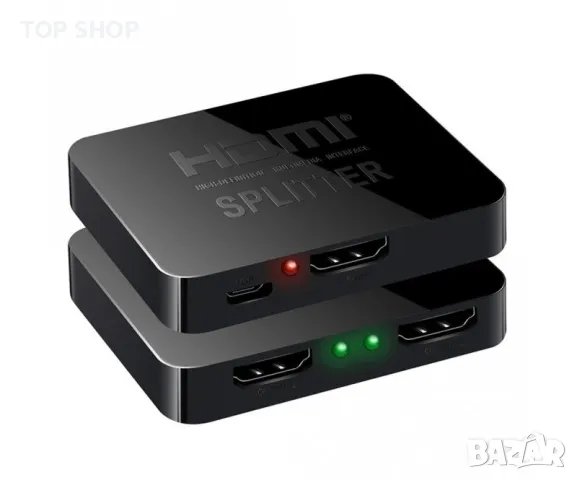 Активен сплитер NEXT, 4K HDMI, Splitter, 1 вход и 2 изхода, снимка 5 - Кабели и адаптери - 48773285