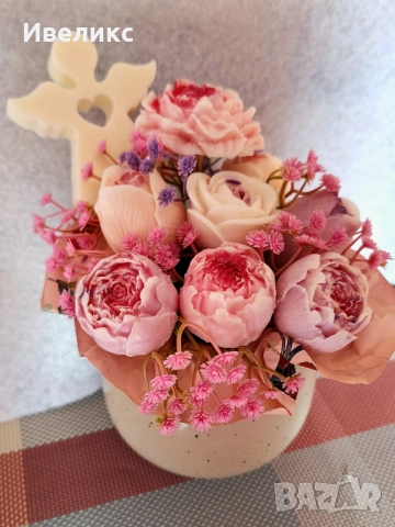 Ръчно изработени свещи, аранжировки и сладки изкушения, създадени с любов и внимание към детайла 💕, снимка 6 - Декорация за дома - 52265621