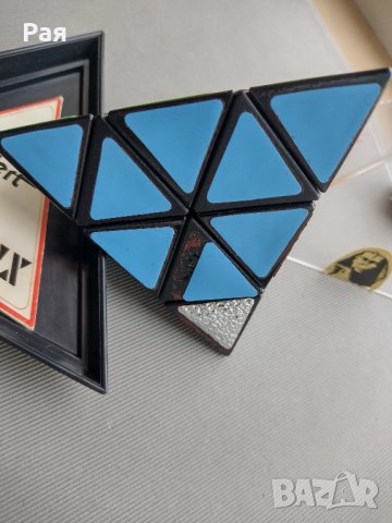 pyraminx mefferts 1981 г пъзел в стила на Кубчето на Рубик., снимка 8 - Колекции - 34705455