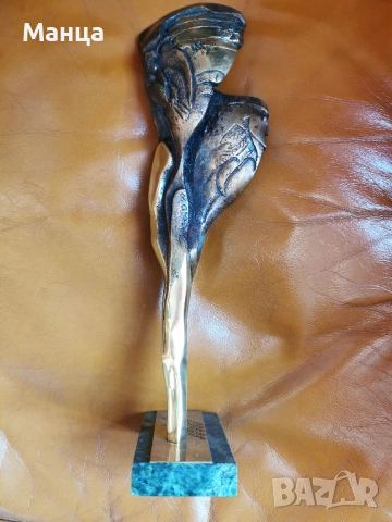 Бронзова статуетка на БОРИС АНДРЕЕВ – РЕДЖО, снимка 4 - Антикварни и старинни предмети - 48898039