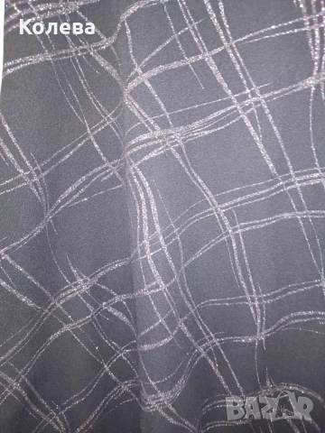 Дамска рокля със сребристи нишки, снимка 3 - Рокли - 52087167