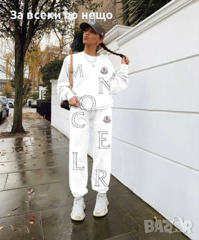 Moncler Дамски Спортен Комплект🔝Дамски Спортен Екип Монклер - Налични Различни Цветове Код A968, снимка 4 - Спортни екипи - 52095560