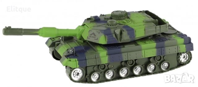 Радиоуправляем танк със звук и светлина, снимка 3 - Други - 52744951