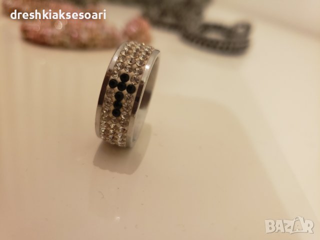 Обици пръстен , снимка 5 - Бижутерийни комплекти - 38765831