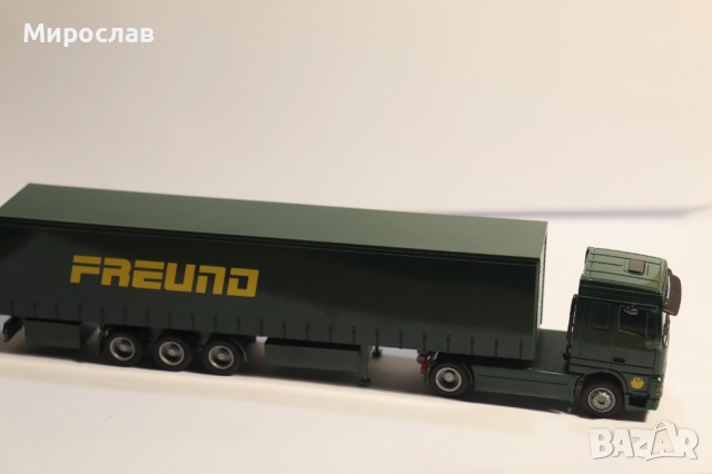 AWM H0 1/87 DAF TIR ТИР ВЛЕКАЧ КАМИОН МОДЕЛ, снимка 4 - Колекции - 52711185