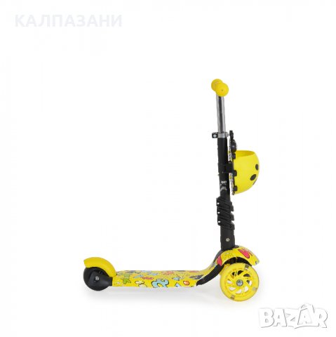 Тротинетка Lollipop жълт, св. розов, червен, син, снимка 5 - Скутери и тротинетки - 40118731