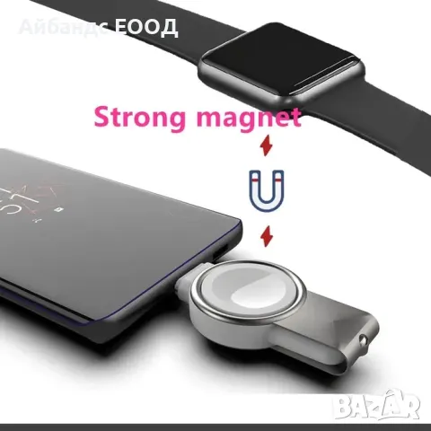 Мобилнo зарядно за Apple Watch с USB C и USB A, снимка 8 - Аксесоари за Apple - 49456722