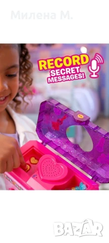 Funlockets кутия за бижута с рекордер за съобщения , снимка 4 - Образователни игри - 50931623