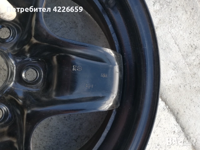 Железни Джанти 16' 5х112  ет50, снимка 7 - Гуми и джанти - 47168087