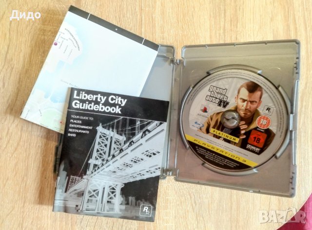 Playstation 3 / PS3 "Grand Theft Auto" IV "Platinum Edition", снимка 3 - Игри за PlayStation - 43194433