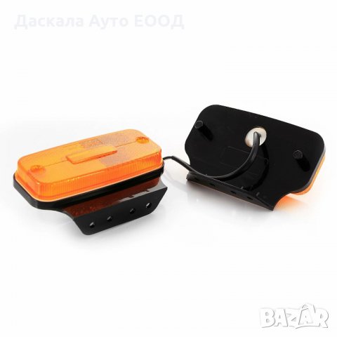 1 бр. ЛЕД LED странични габарити с 3 SMD , 10-30V , ОРАНЖЕВИ , снимка 2 - Аксесоари и консумативи - 35529460