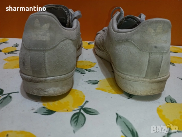 Adidas Superstar N 37,5 кожени, снимка 5 - Маратонки - 53471104