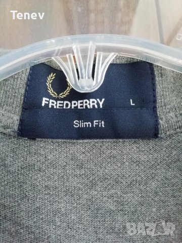 Fred Perry Slim Fit оригинална мъжка тениска, снимка 3 - Тениски - 36948125